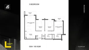 ثلاث غرف نوم